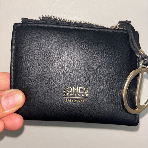 Jones New York Black Bi-Fold Wallet - Picture 3 of 5